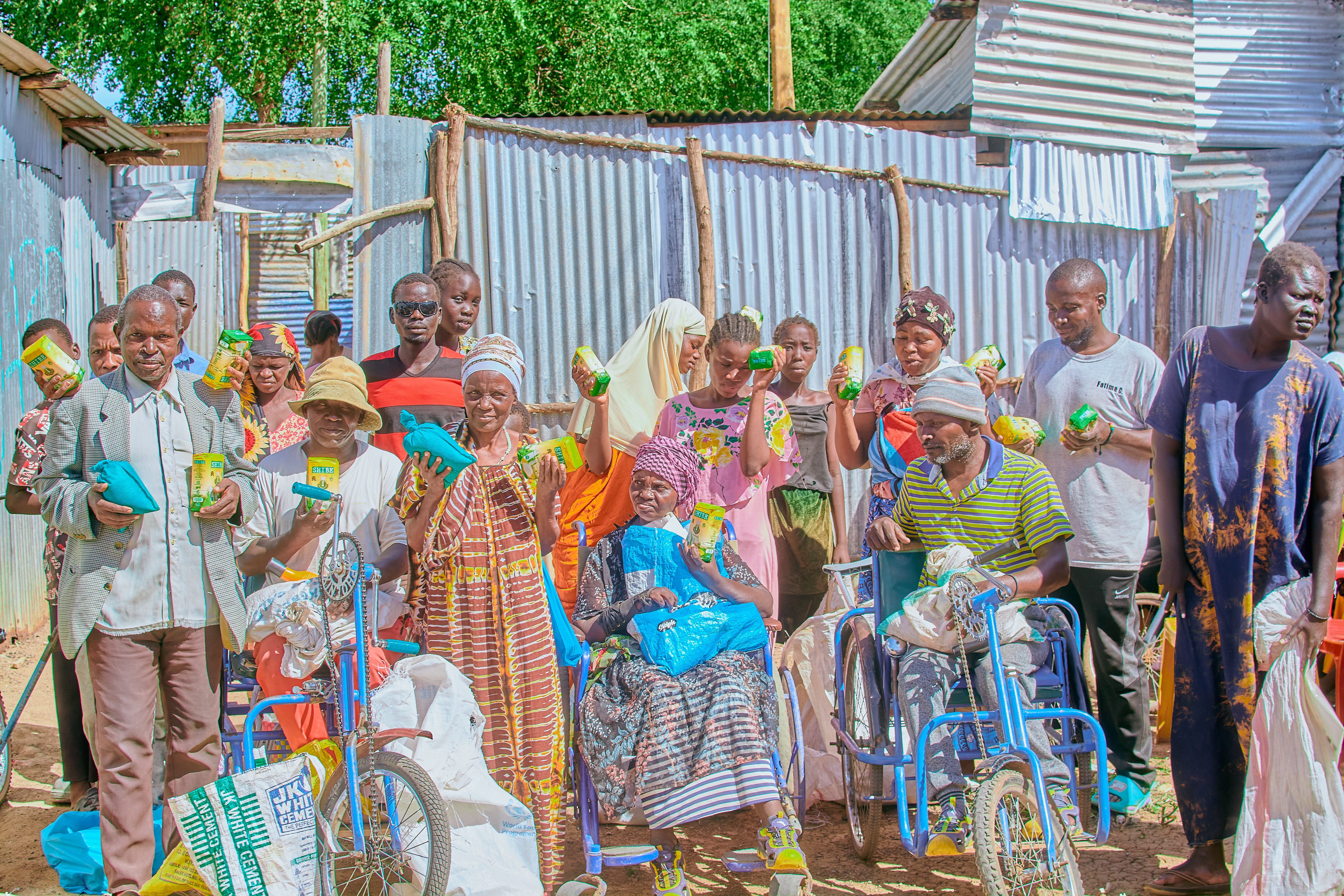 Tuinuane Kwa Pamoja team working with refugee and host communities